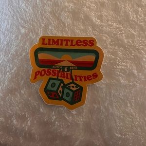 Dutch Bros Sticker Limitless Possibilities